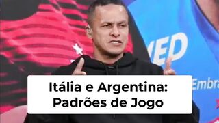 Itália e Argentina  Os Maiores Respeitadores do Futebol