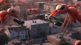 GIANT ANTS HAVE TAKEN OVER THE CITY