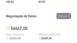 Meu maior lucro foi hoje
