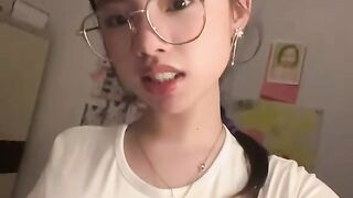 Cute Girl in Glasses | Sweet & Charming Vibes ✨😍