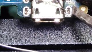 Android mobile charging port change