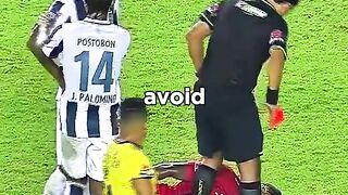 Keeper Pretends to Faint but Still Gets Sent Off