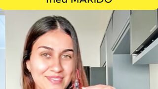 Olha a Surpresa no almoço do meu Marido kkkkkkkkk
