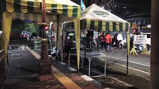 Ketika kereta api melintas