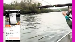 PESCADORA PEGOU UM LINDO DORADO