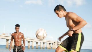 Kickin’ It on the Beach ⚽🌊