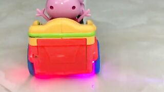 Peppa Pig Takes a Fun Ride! 🚲🐷✨ Cute Toy Adventure