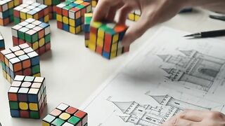 Rubik Cube Miniature #1