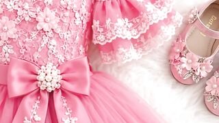 Beautiful Pink Floral Dress Set 🌸💖