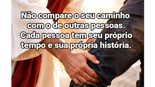 Não compara o seu caminho com o de outras pessoas