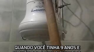 Eu que tinha 9 anos