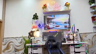 Aesthetic Gaming Desk Setup Tour 2026!