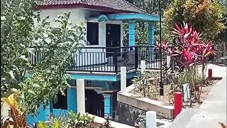 Keindahan kampung asri penuh pepohonan