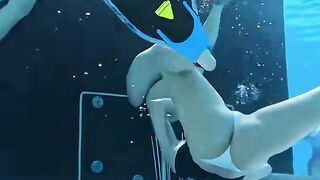 Swimming training for a competition 3