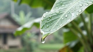 Peaceful Green Rice Fields & Tropical Countryside | Relaxing Nature Scenery