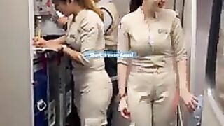 Announcement Pramugari Cantik Super Air Jet Pesawat Airbus A320-200.mp4 2