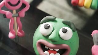 Random clay in action