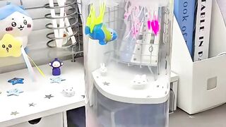 Jelly fish aquarium lamp