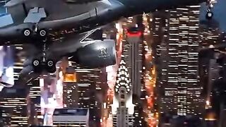 The above Manhattan, New York Approach