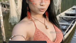 Mulher, bonita, sensual 212