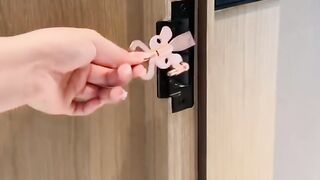 Portable door lock security