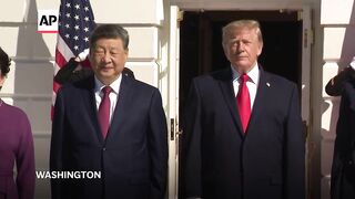 Xi says he'll see Trump again soon as he wraps up US visit with a look at the Constitution