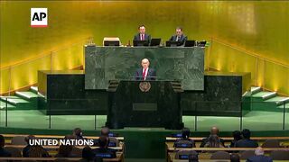 'Accusing Israel of genocide is the greatest lie of the century,' Netanyahu says at UN
