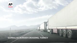 Hundreds of trucks jam Turkey-Iran border crossing as US blockade pushes trade overland