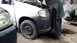 suzuki alto vxr front bumper replace