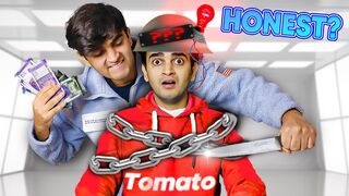 Testing Honesty of Food Delivery  Riders