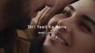 Tere yaad ka ana Tere aaney se Kam nh poetry
