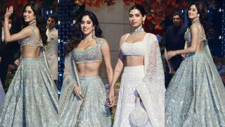 Jhanvi Kapoor Looking So So Hot Look Video At Ambani Wedding Ceremony????????Gorgeous Look????????????
