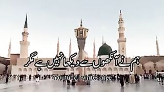 Hum nay ankhon say dekha nai Na at Sharif