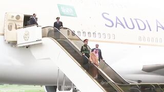 king Salman travel style