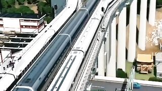 Train beautiful view of
