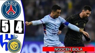 PSG VS AL NASSR HIGHLIGHTS FULLTIME (5 - 4) RONALDO 2 - MESSI 1 AL RIYADH ALL STAR