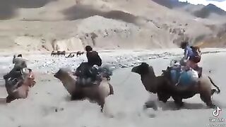 پانی سے گزرتے ہوئے ؤٹھ نیو  پر