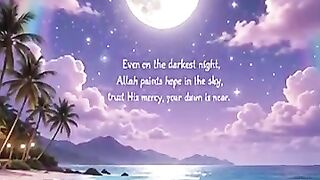Hope Painted Across the Night Sky