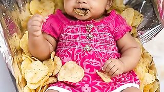 Eating চিপ