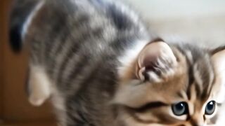 Um gatinho fofo