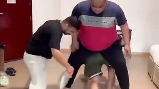 Guys enjoying
