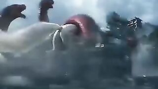 Strong pegasus horse..