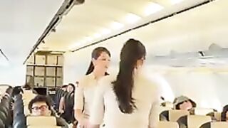 Keeping the cabin clean, one row at a time..mp4