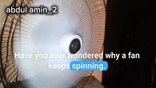 The Little-Known Secret of a Rotating Fan!