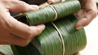 Banana Leaf Craft #2