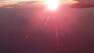 Sunset Above the Clouds