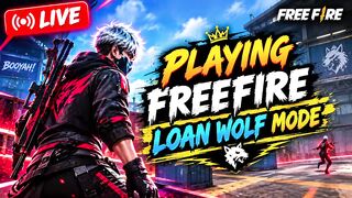 LIVE Free Fire | Lone Wolf Mode | Let’s See What Happens!