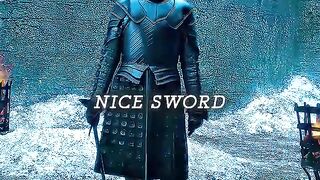 Arya Stark Duels Brienne of Tarth with Needle