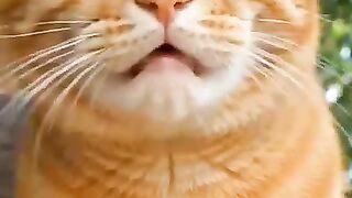 A cat that is complaining