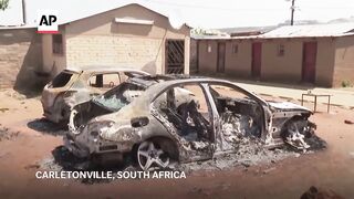 Gunmen with AK-47 rifles and pistols open fire at bar in South Africa, killing 17